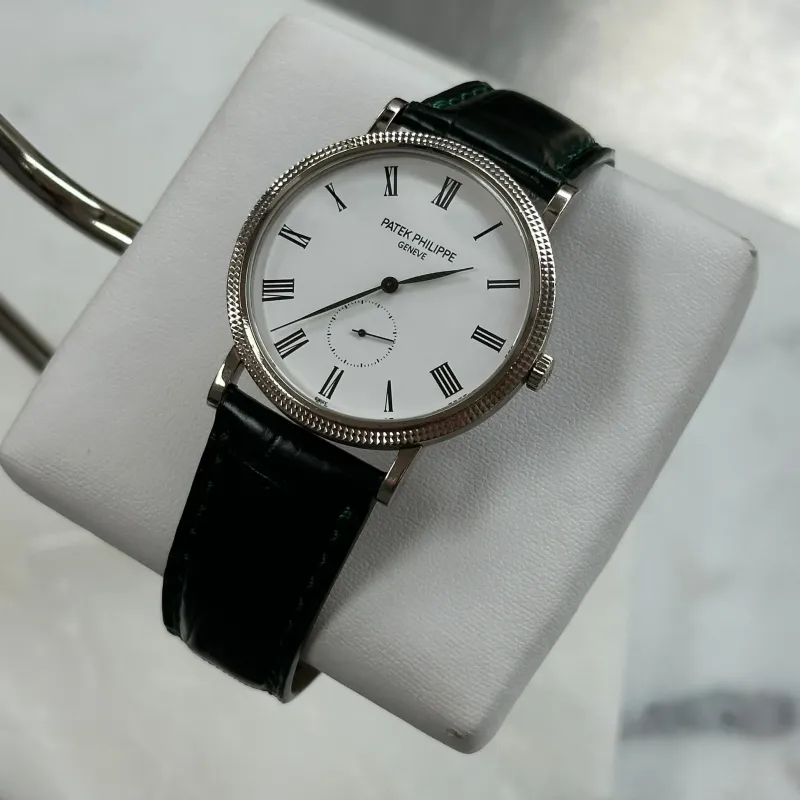 Patek Philippe Calatrava, White Gold, White Dial (Ref. 5119G)