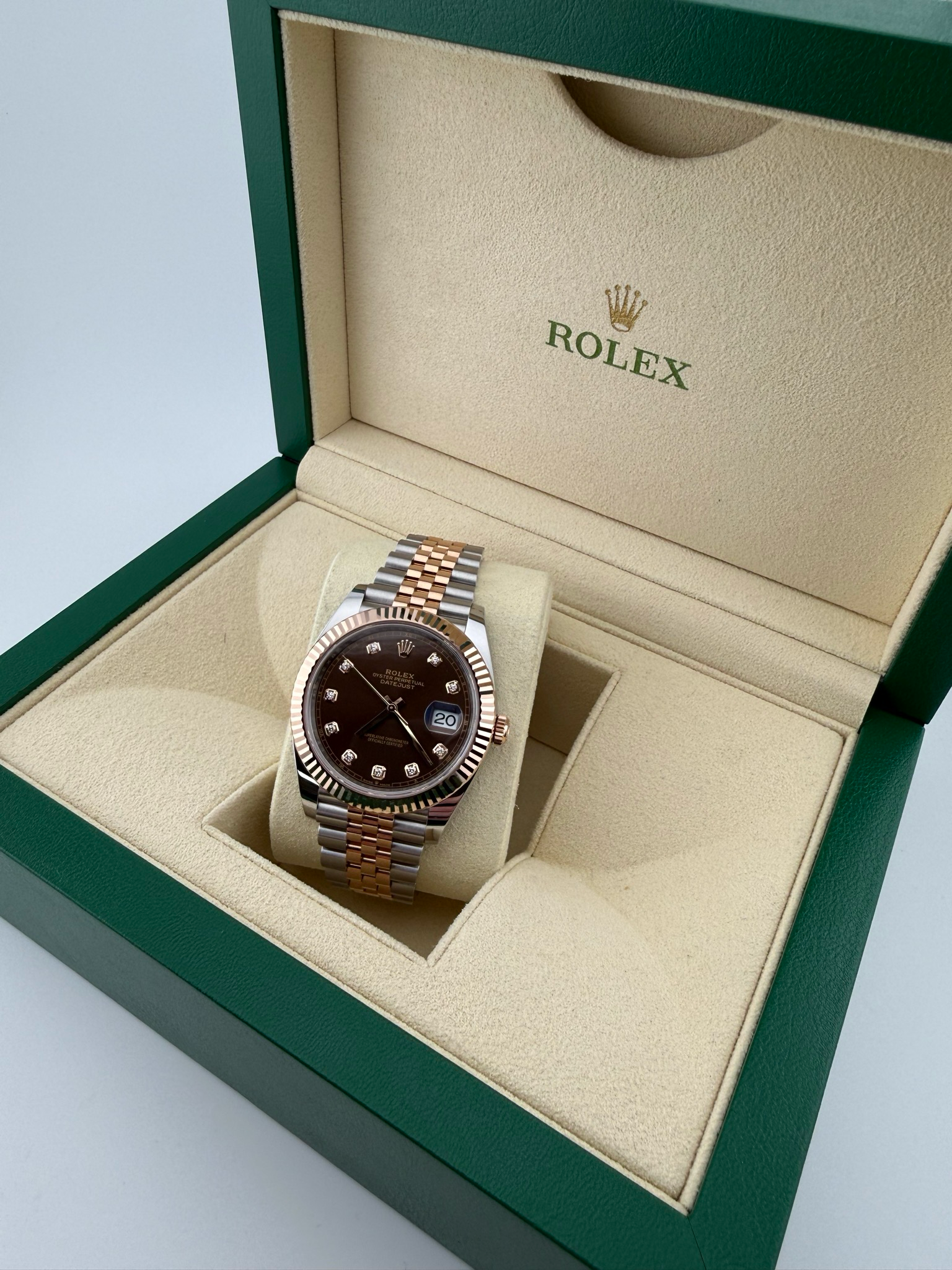 Rolex Datejust Rose Gold 41mm (ref: 126331)