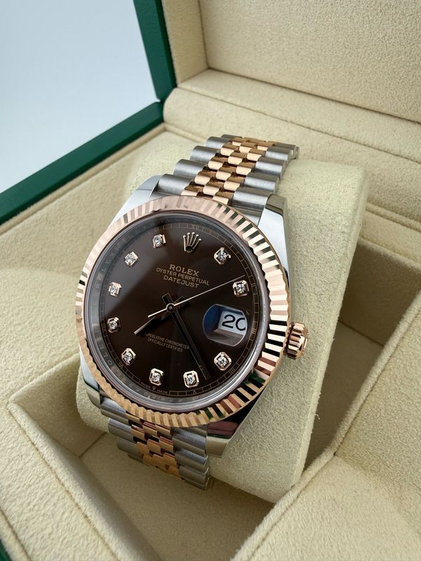 Rolex Datejust Rose Gold 41mm (ref: 126331)