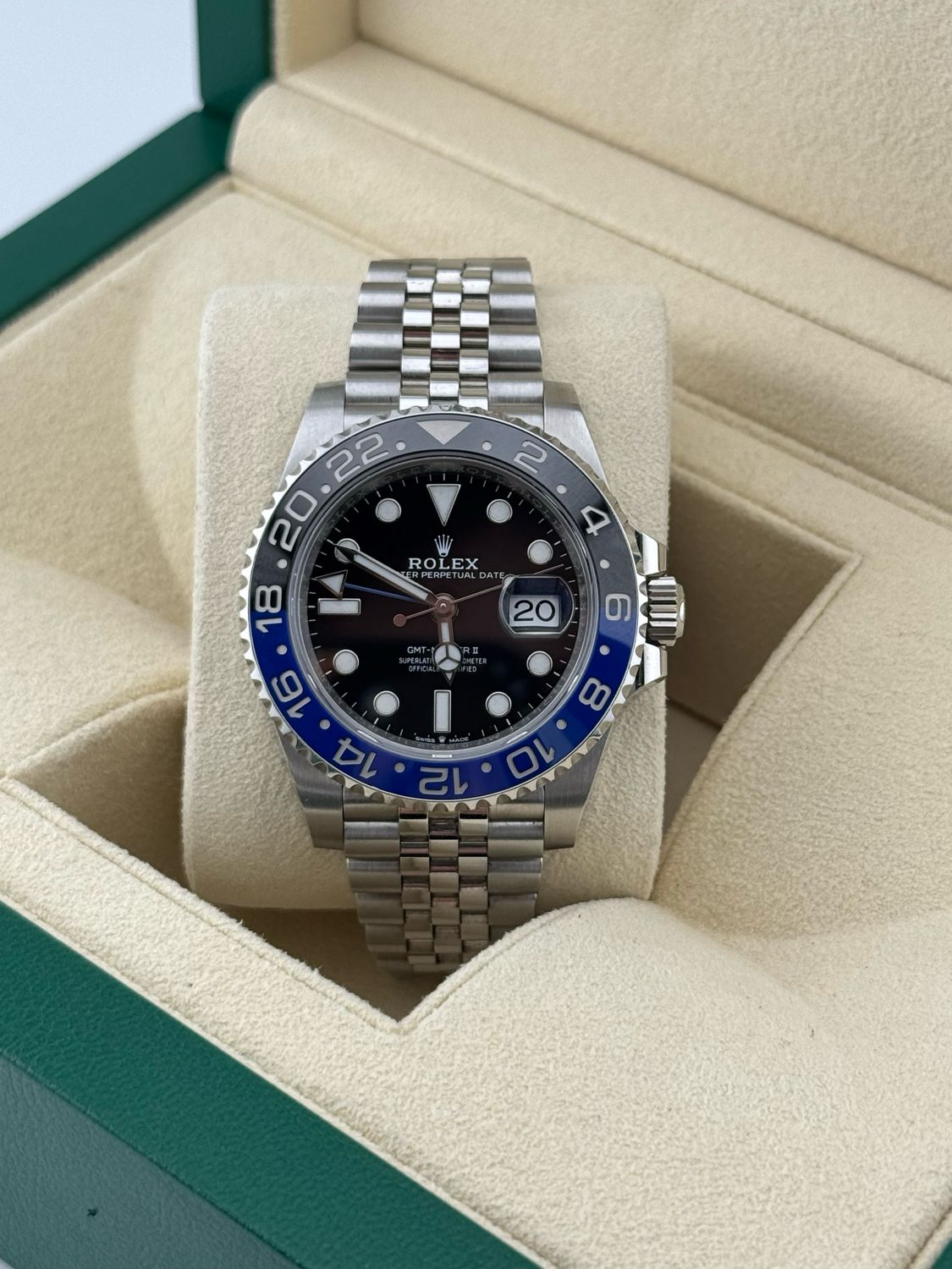 Rolex GMT II Batgirl 40mm Naked (ref: 126710BLNR)