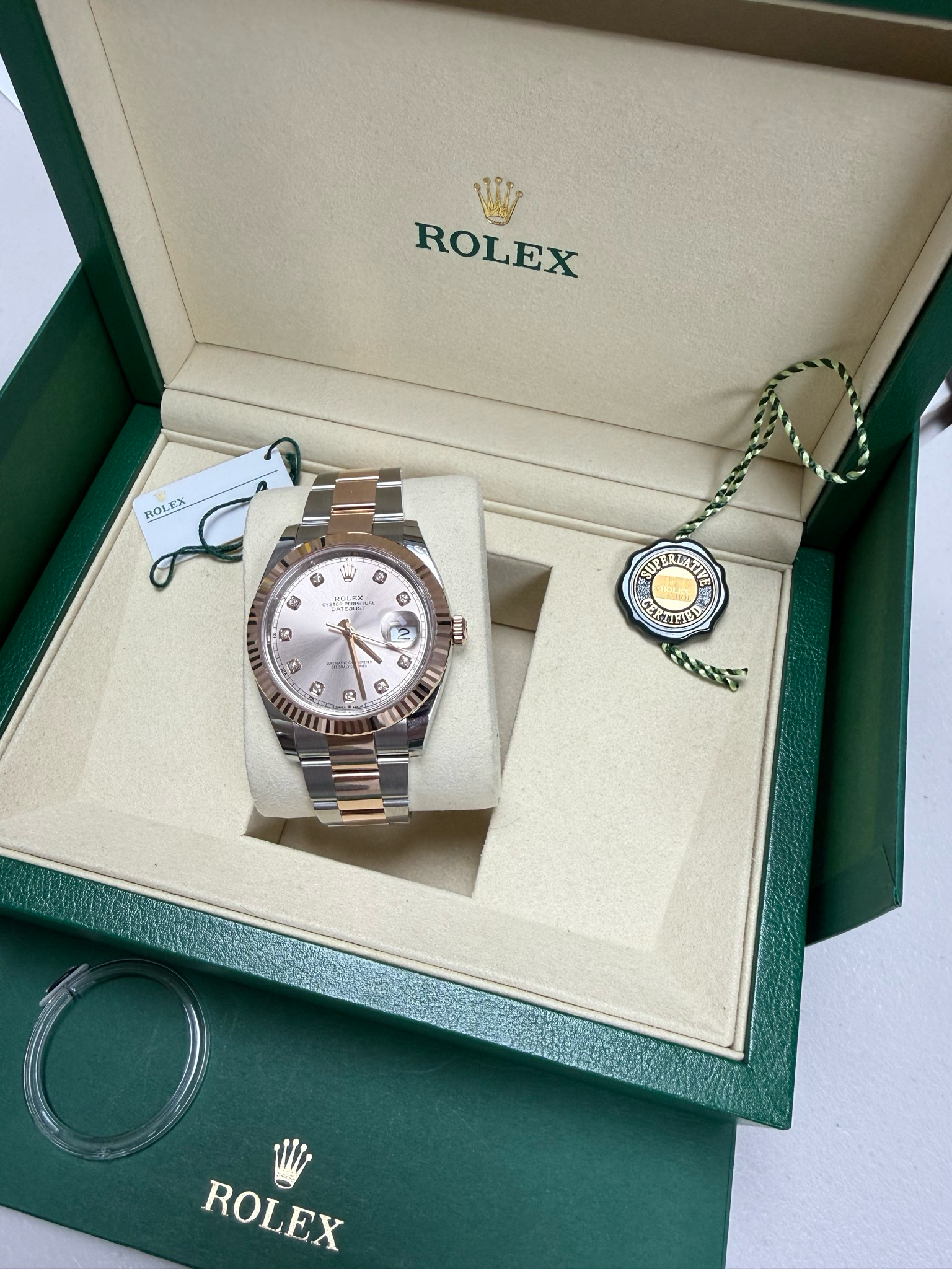 2025 Rolex Datejust II Two Tone Rose Gold (ref: 126331)