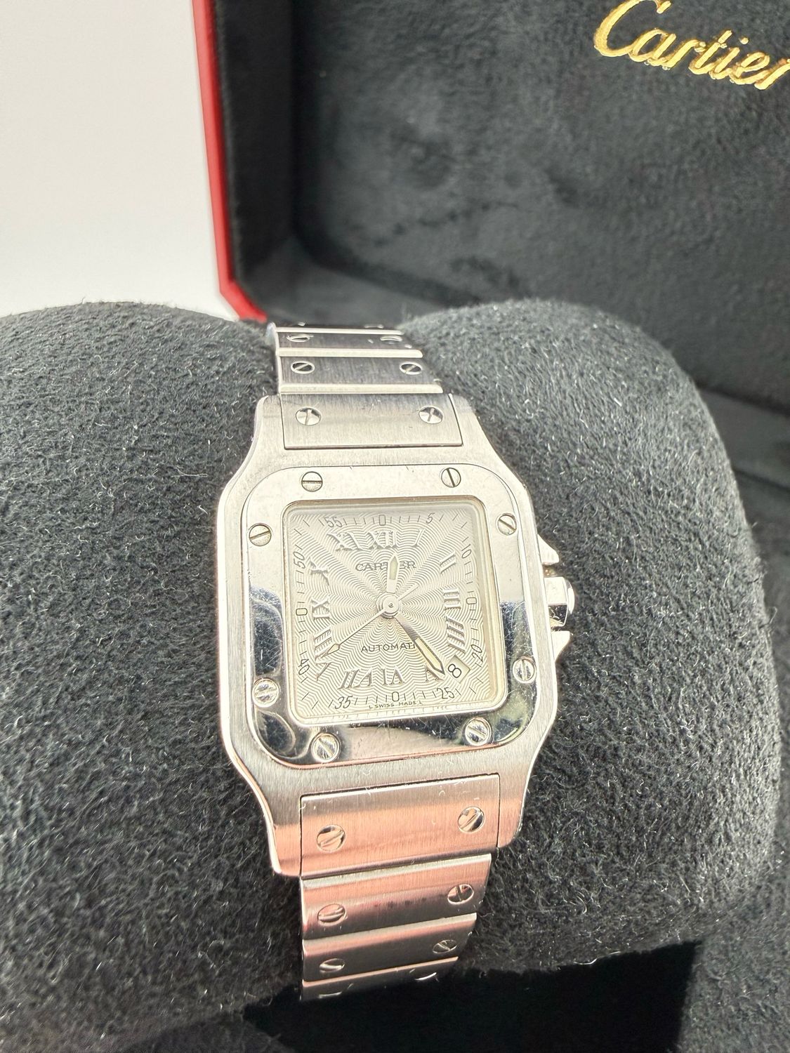 Cartier Santos 24mm Stainless Steel (ref: 2423)