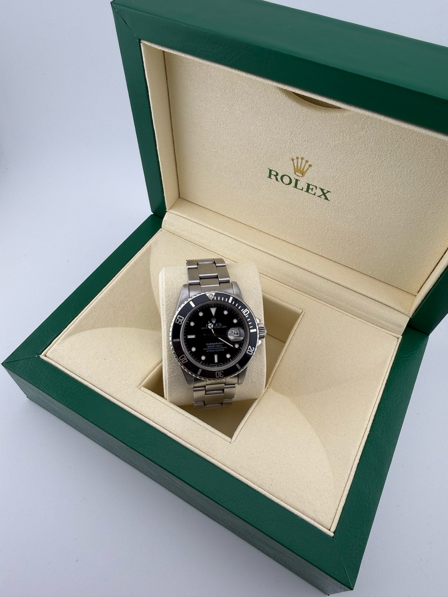 1988 Rolex Submariner 40mm Stainless Steel (ref:16800)