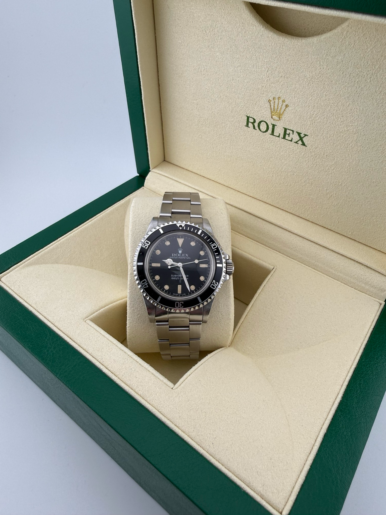 1988 Rolex Submariner 40mm Stainless Steel No Date (ref: 5513)