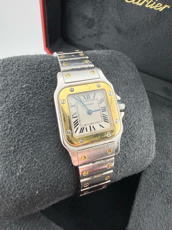 Cartier Santos 24mm Two Tone (ref: 1567)