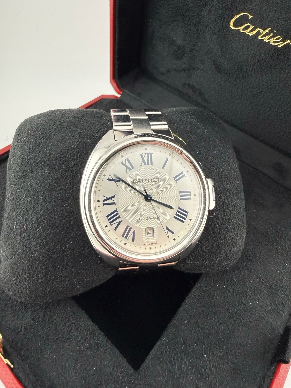 Cartier Clé De Cartier 40mm Stainless Steel (ref: 3850) Cartier Clé De Cartier 40mm Stainless Steel (ref: 3850)