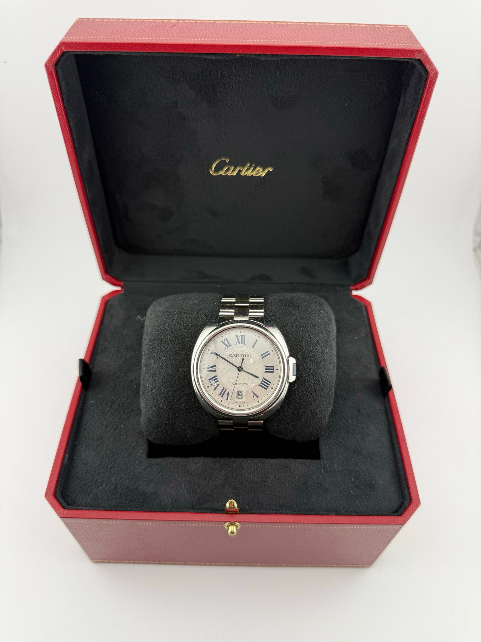 Cartier Clé De Cartier 40mm Stainless Steel (ref: 3850)