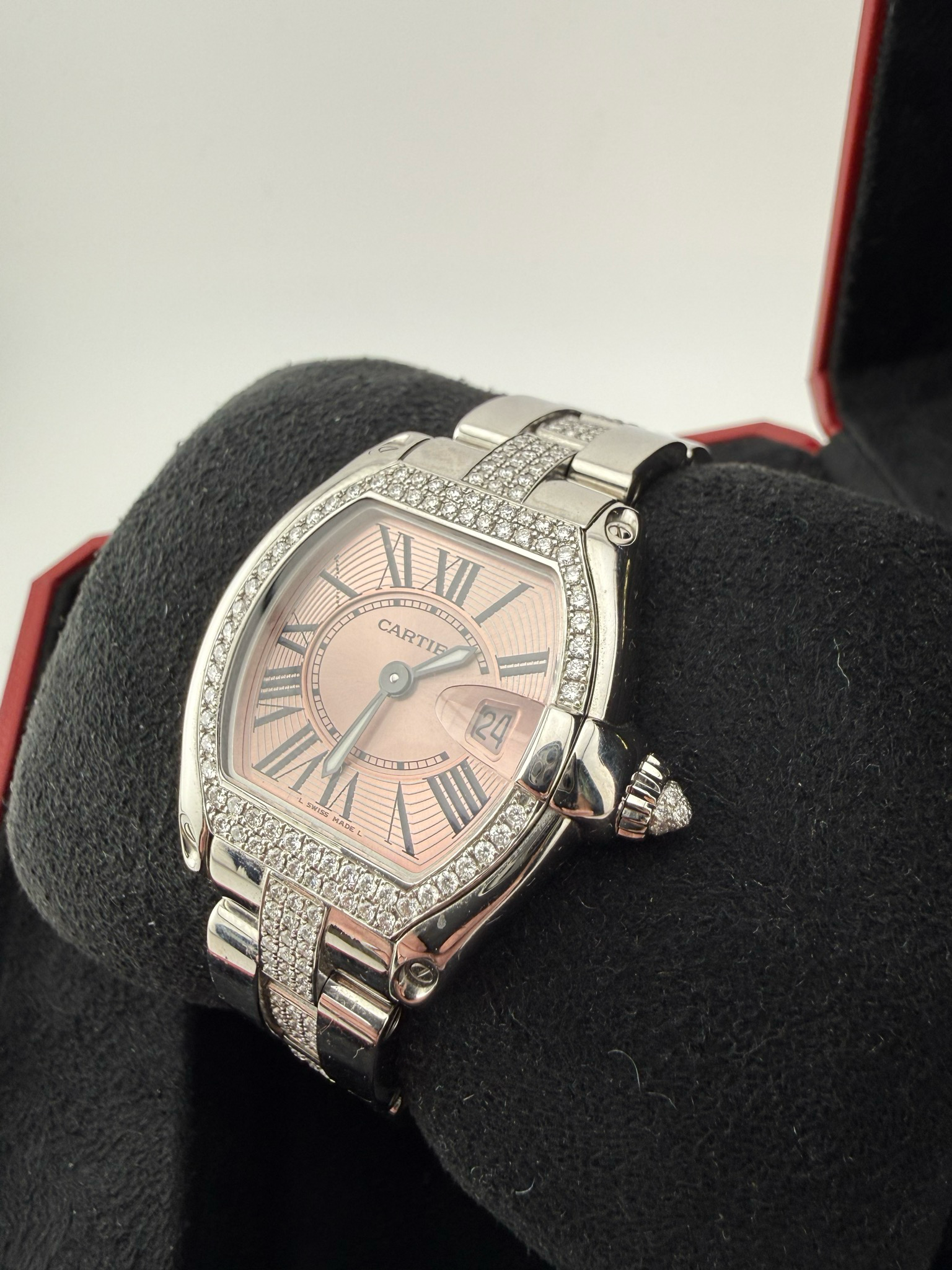 Cartier Roadster 33mm Stainless Steel (ref: 2675)