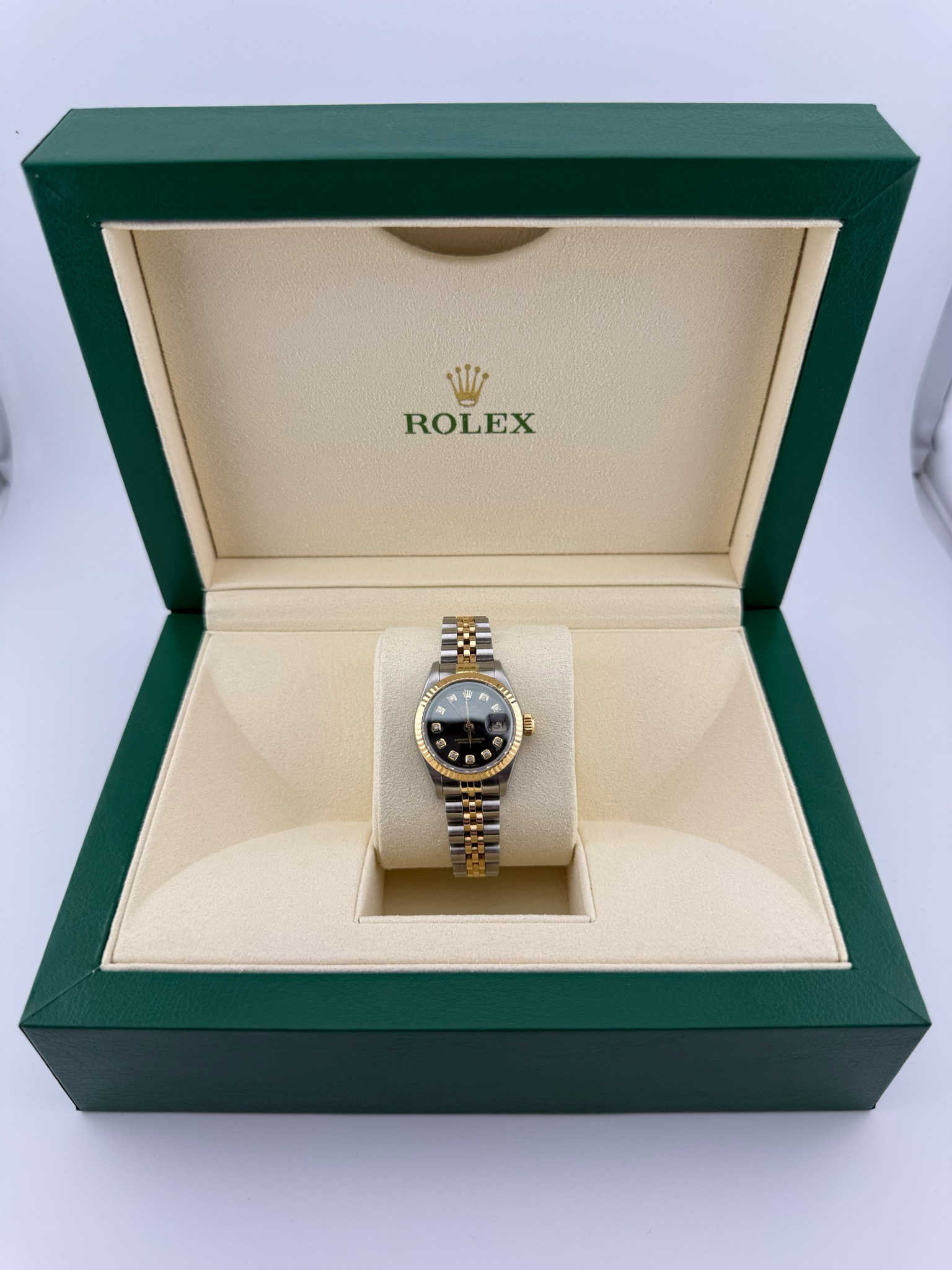 1985 Rolex Datejust 26mm Two Tone 18K Gold Stainless Steel (ref: 69173)