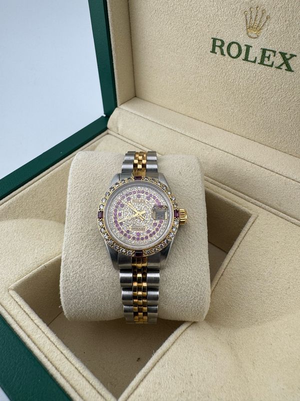 1988 Rolex Datejust 26mm Two Tone 18K Gold Stainless Steel (ref: 69173)