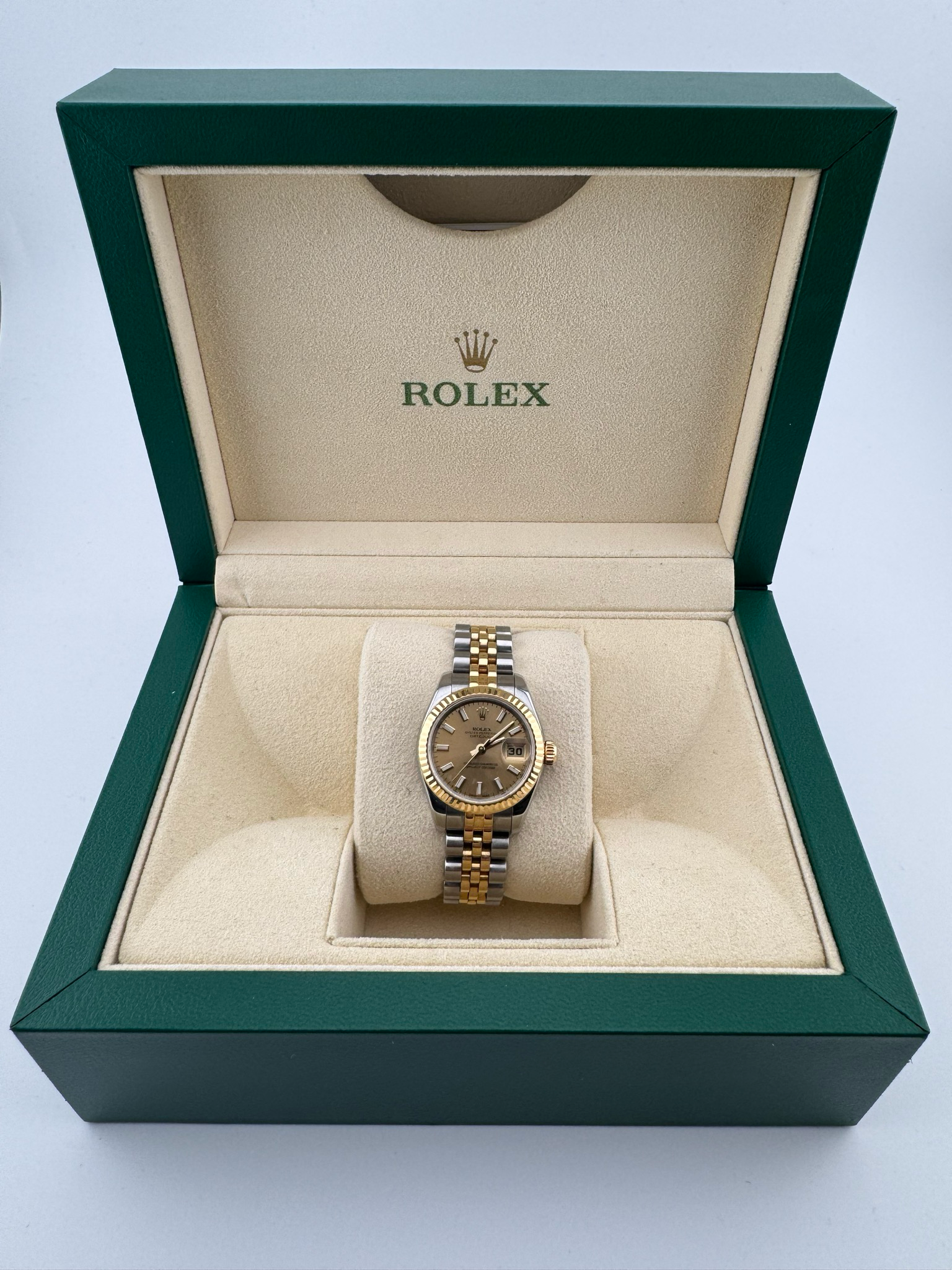 Rolex Datejust 26mm Two Tone Yellow Gold Stainless Steel (ref:179173)