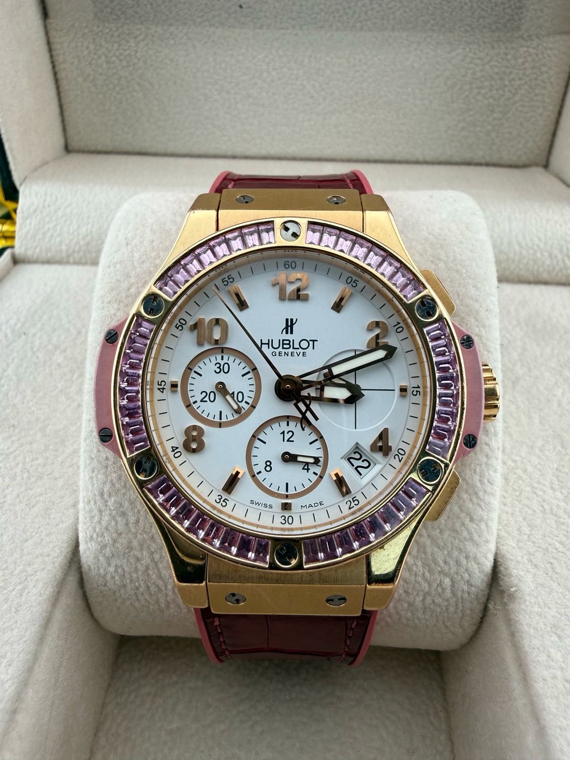 2015 Hublot Big Bang Gold Tutti Frutti 40mm 18K Rose Gold (ref: 341.pp.2010.lr.1933) 2015 Hublot Big Bang Gold Tutti Frutti 40mm 18K Rose Gold (ref: 341.pp.2010.lr.1933)