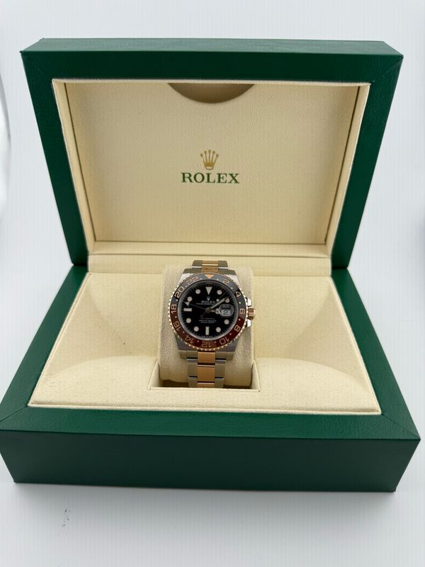 2021 Rolex Root Beer Everose 40mm Two Tone Stainless Steel 18K Yellow Gold (ref: 126711chnr)