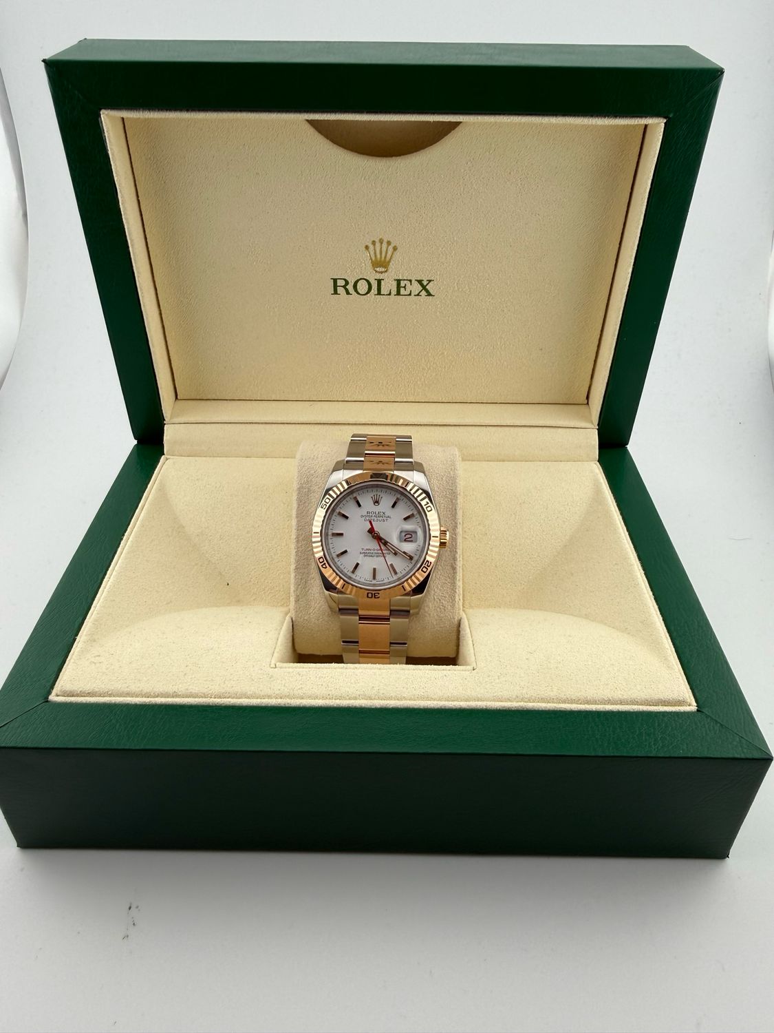2006 Rolex Turnograph Everose 38mm Two Tone Stainless Steel 18K Yellow Gold (ref: ) 2006 Rolex Turnograph Everose 38mm Two Tone Stainless Steel 18K Yellow Gold (ref: )