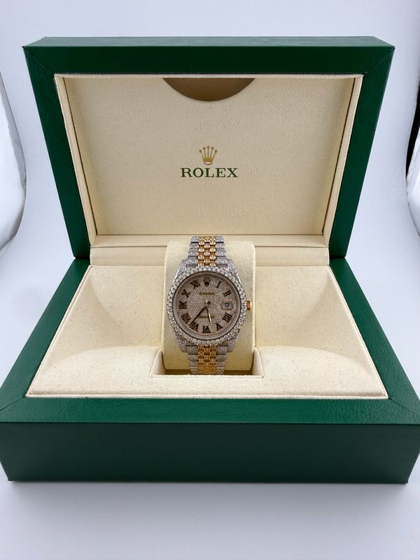 2016 Rolex Datejust II 41mm Two Tone Stainless Steel 18K Yellow Gold (ref: 126333)