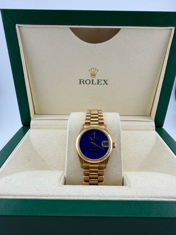 1978 Rolex Datejust 31mm 18K Yellow Gold