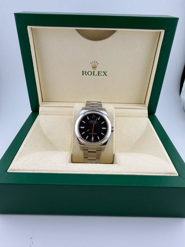 2009 Rolex Milguass 40mm Stainless Steel (ref: 116400)
