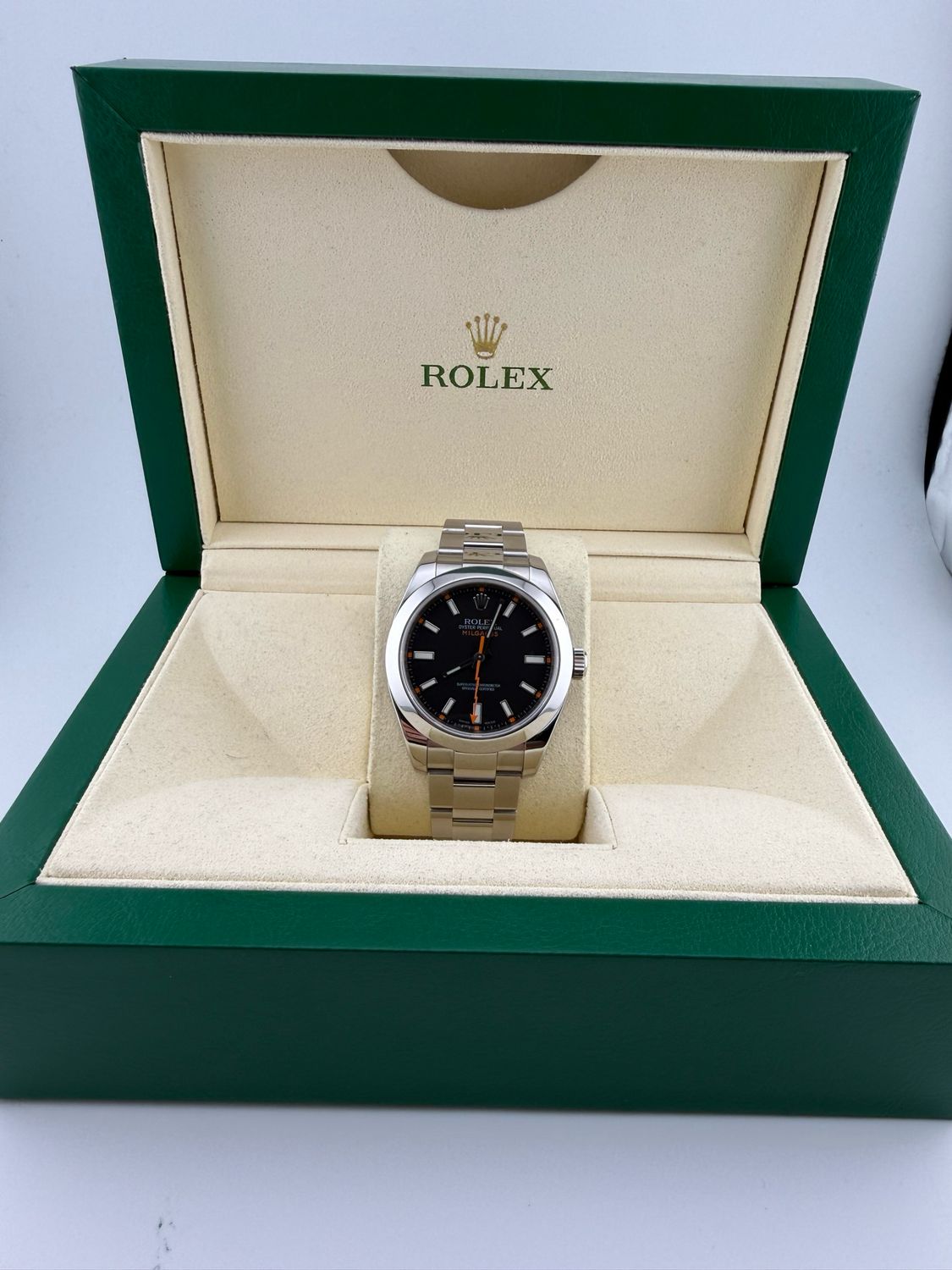 2009 Rolex Milguass 40mm Stainless Steel (ref: 116400)