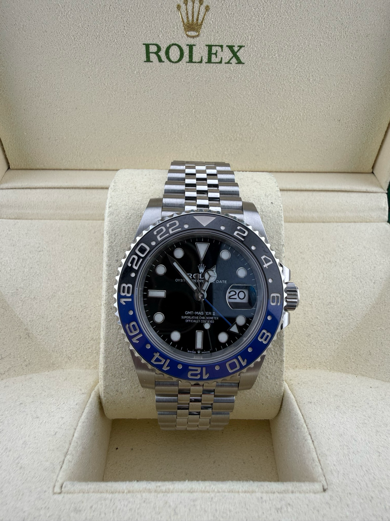2024 Rolex Batgirl 40mm Stainless Steel (ref: 126710blnr)