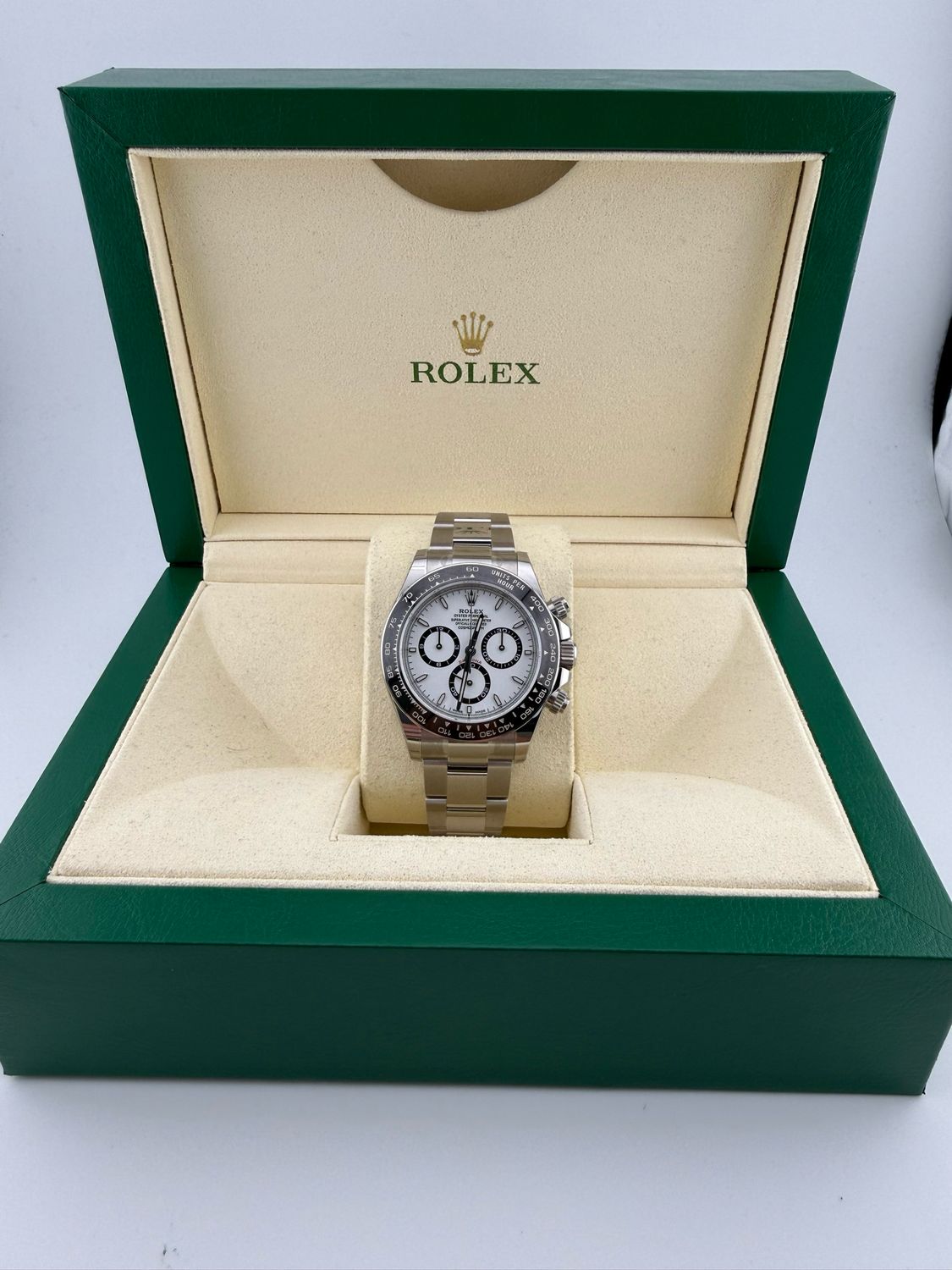 2026 Rolex Daytona Panda 40mm Stainless Steel (ref: 126500ln)