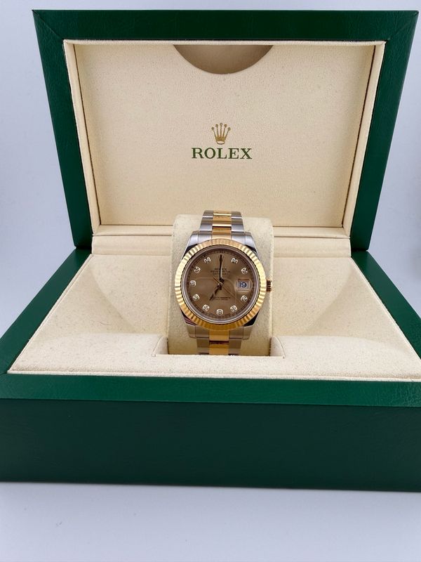 Rolex Datejust II 36mm Two Tone 18K Yellow Gold Stainless Steel (ref: 116333)