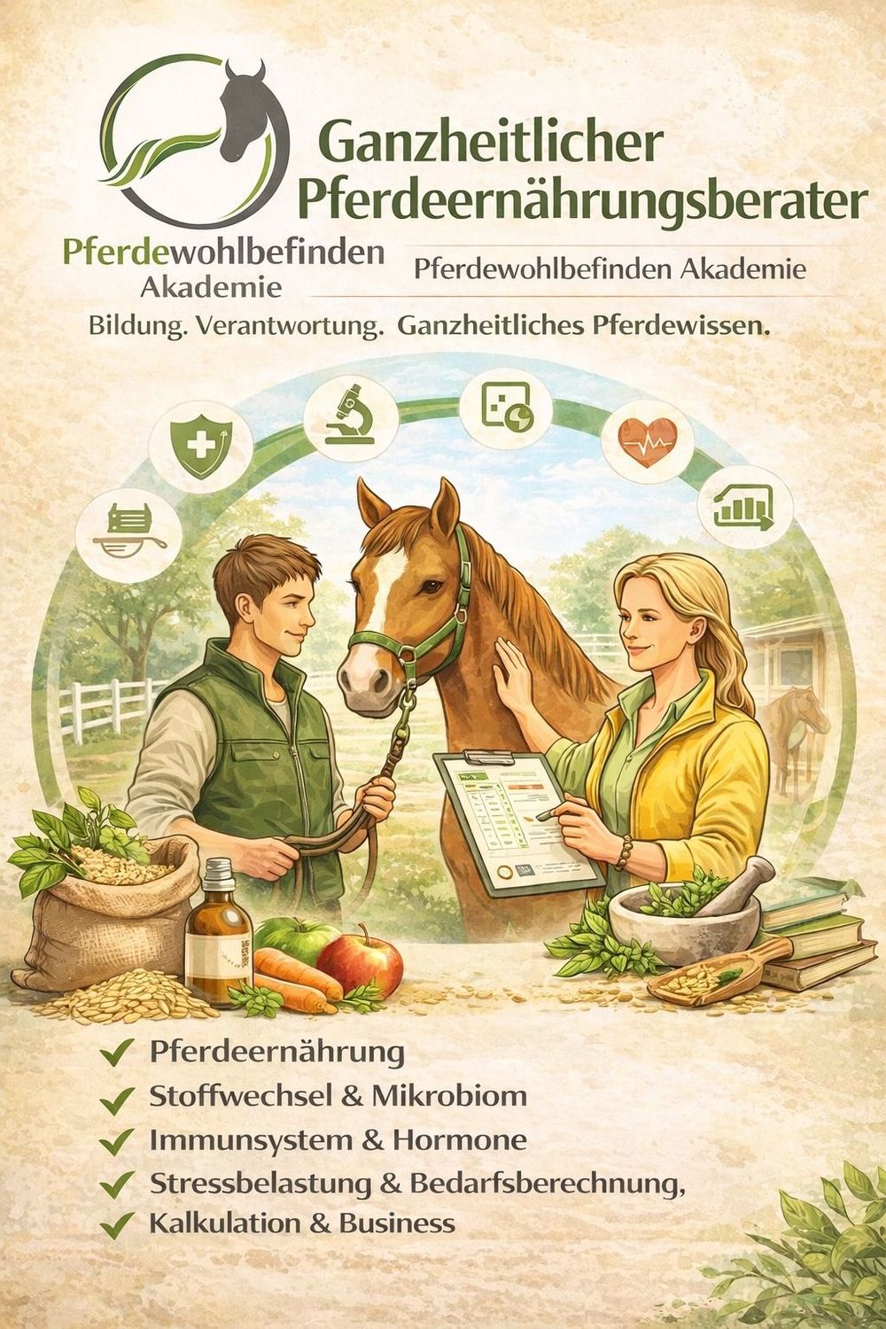 Ganzheitlicher Pferdeernährungsberater Ganzheitlicher Pferdeernährungsberater