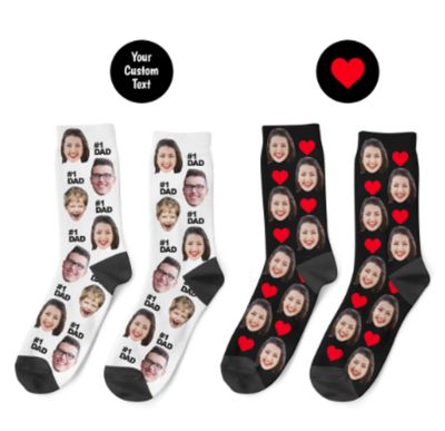 Personalised/Custom Designed  Socks