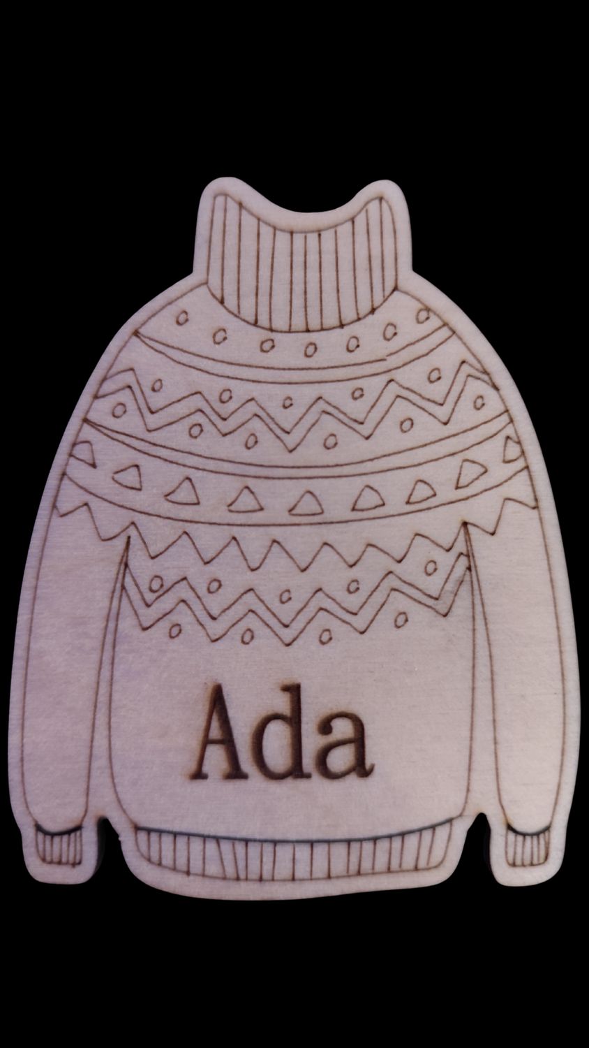 Sweter Świąteczny - Magnes