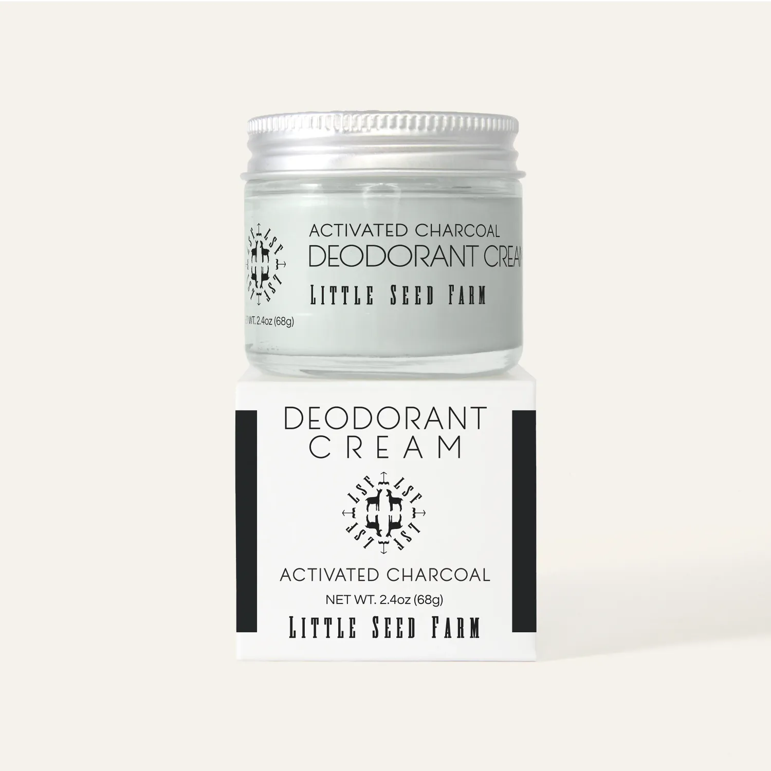 little seed farm Deodorant Cream - Activated Charcoal