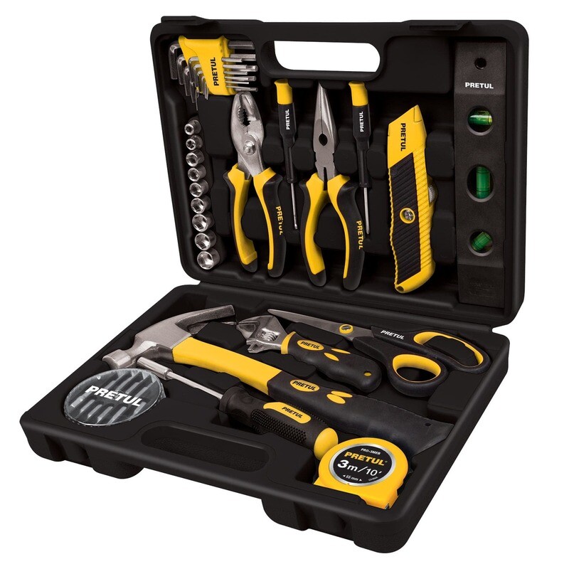 Set de herramientas, 42 piezas, comfort grip, Pretul