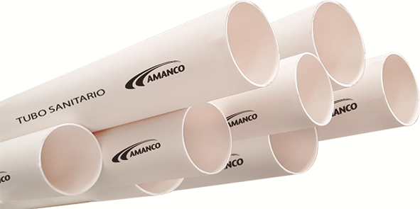 AMANCO TUBO SANITARIO NORMA 100MM=4""
