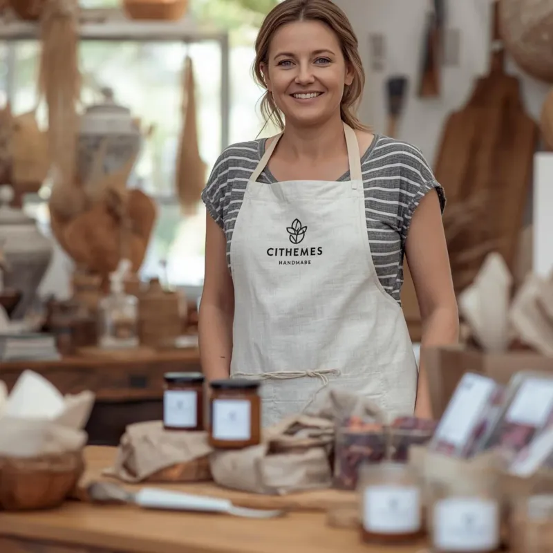 Personalised Apron for Market Traders & Small Businesses