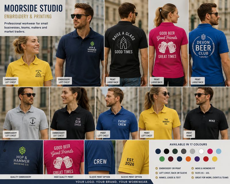 Custom Printed Polo Shirt