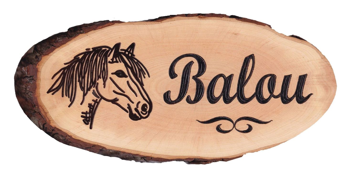 Original HORSEFEED BOX - Boxenschild Classic