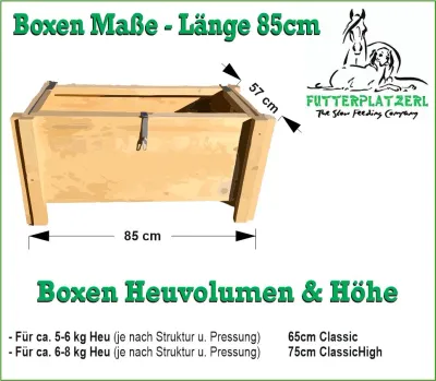 Original HORSEFEED BOX FULL TIME CONTROLLED HAY TROUGH - HEUTROG
