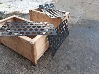 Fressplatten für Heufresser Kisten