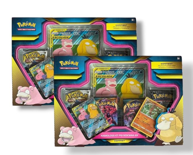 Pokémon - Ramoloss et Psykokwak GX (Set of 2)