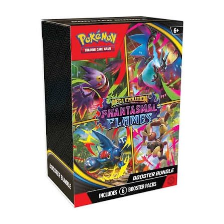 Pokémon - Phantasmal Flames Booster Bundle Pokémon - Phantasmal Flames Booster Bundle