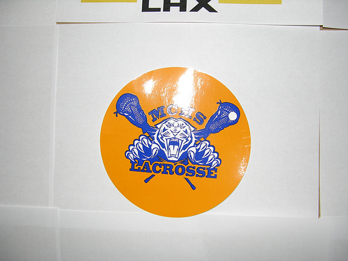 Martin County Lacrosse Logo Sticker