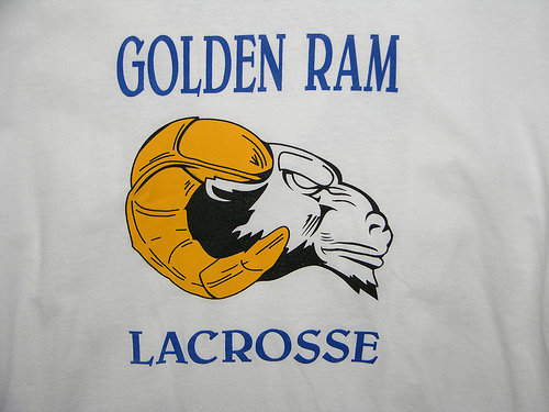John Carroll High School Ram Lax shirt