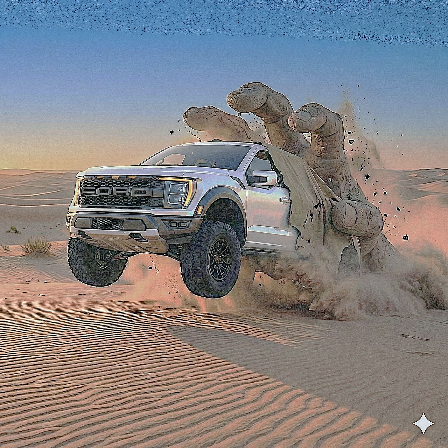 Ford F150 Raptor Replica Flashlight