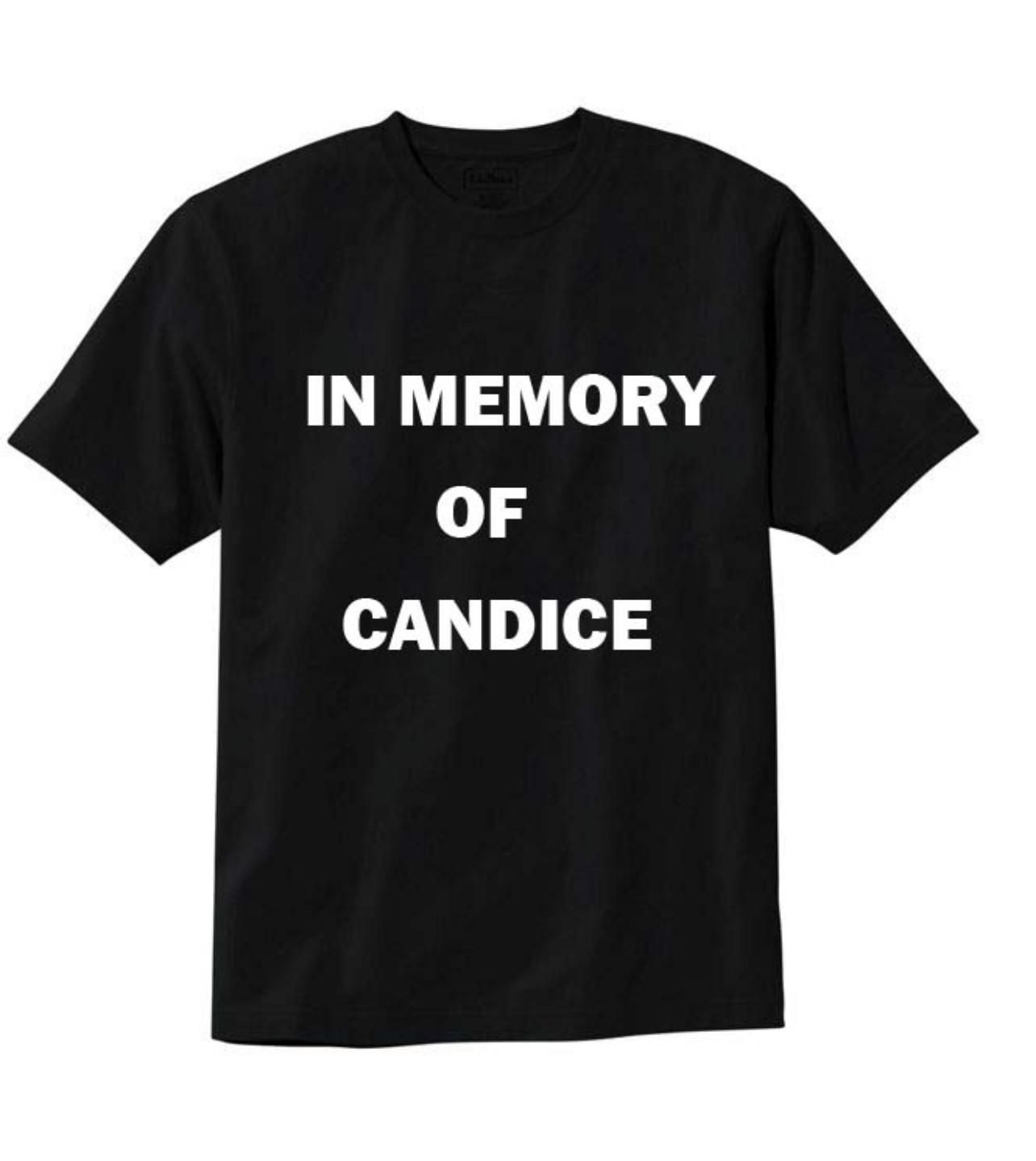 In memory of Candice T-shirt