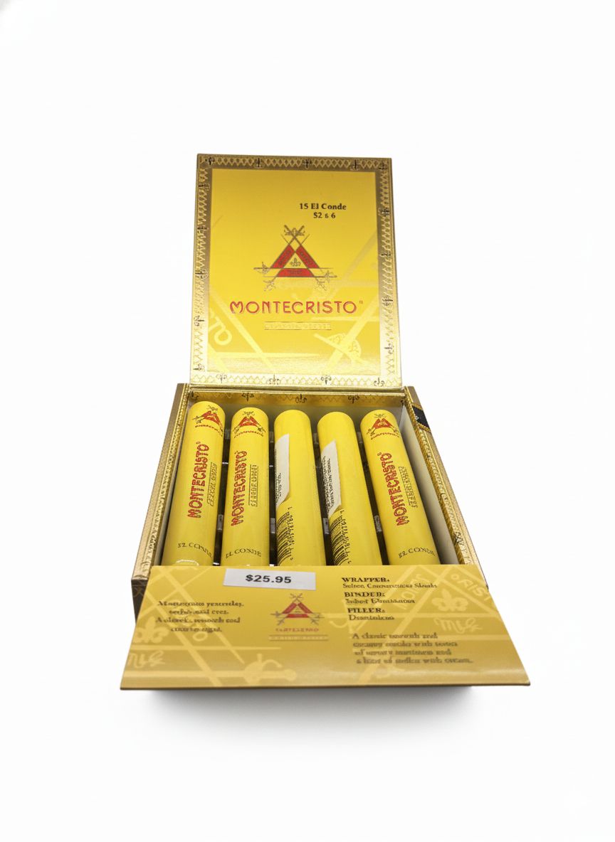 Montecristo Classic Series El Conde Tubo (6 x 52)