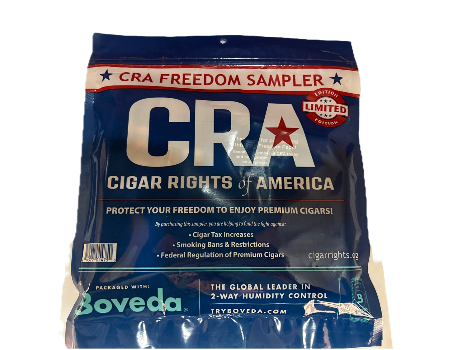 CRA Freedom Sampler – Limited Edition 10-Cigar Advocacy Pack