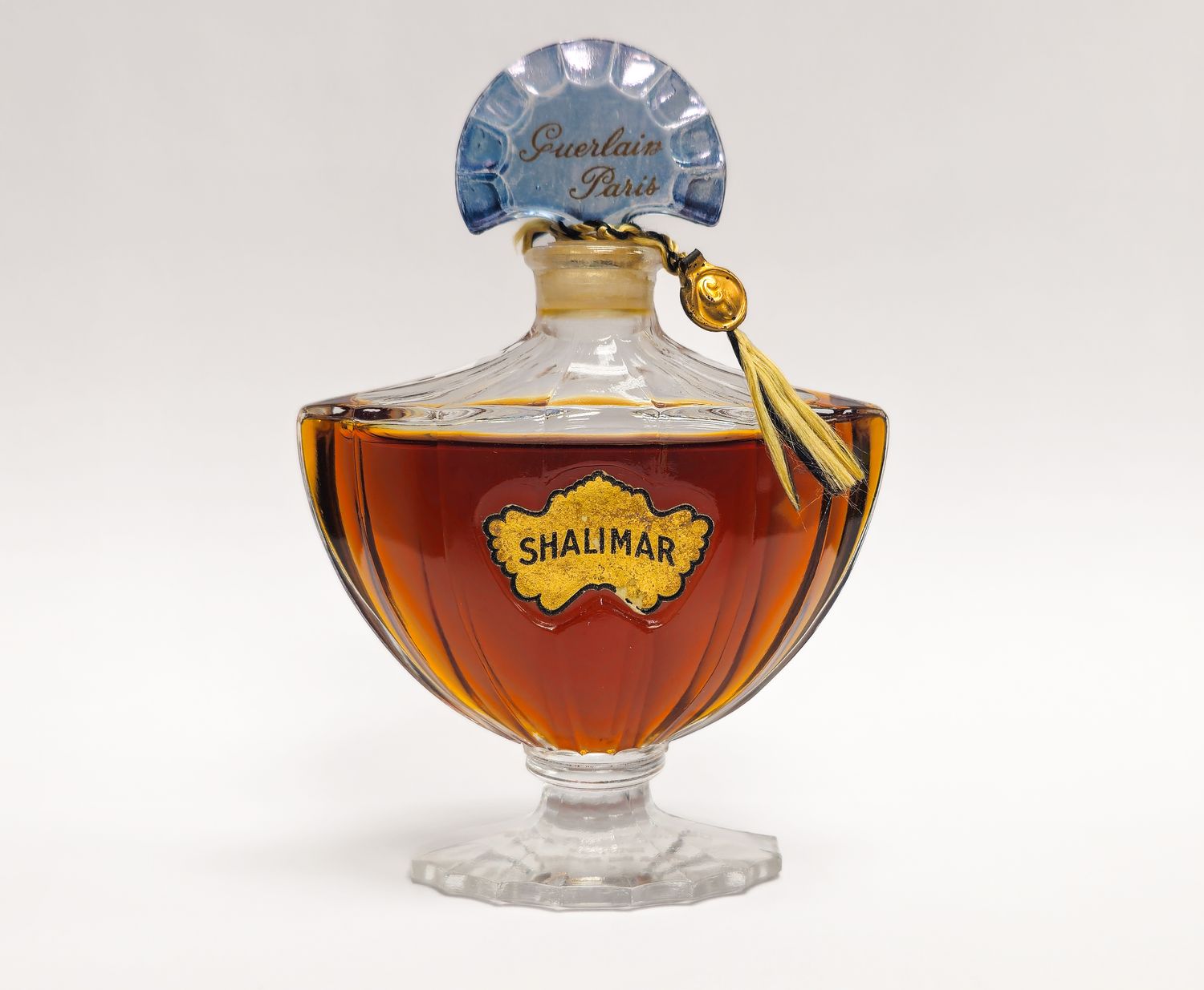 1960's Guerlain Shalimar Parfum 3/4 oz