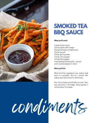 Smoked Tea BBQ Sauce