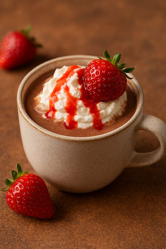 ​Strawberry Hot Chocolate