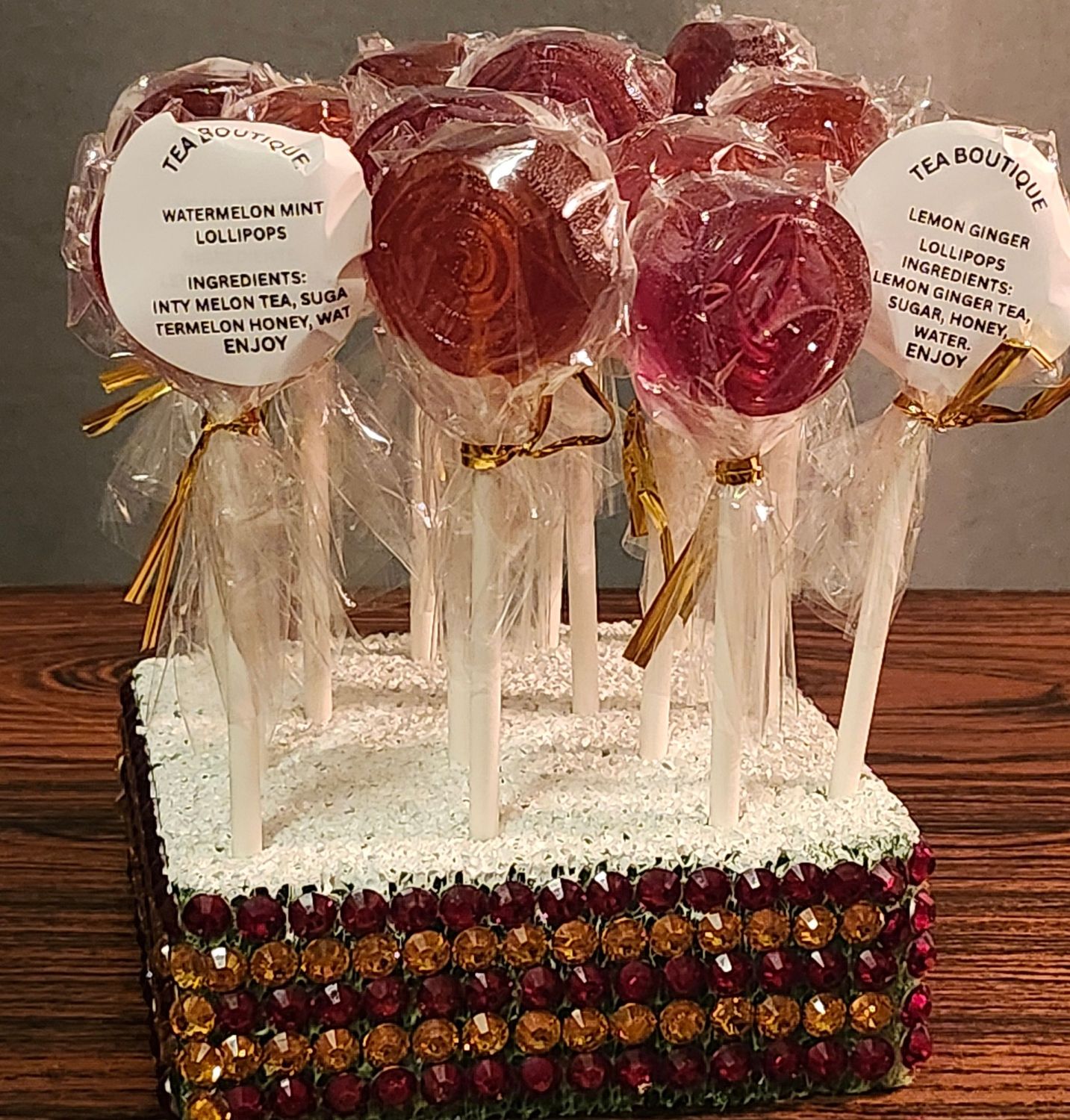 Lollipops Made With Tea