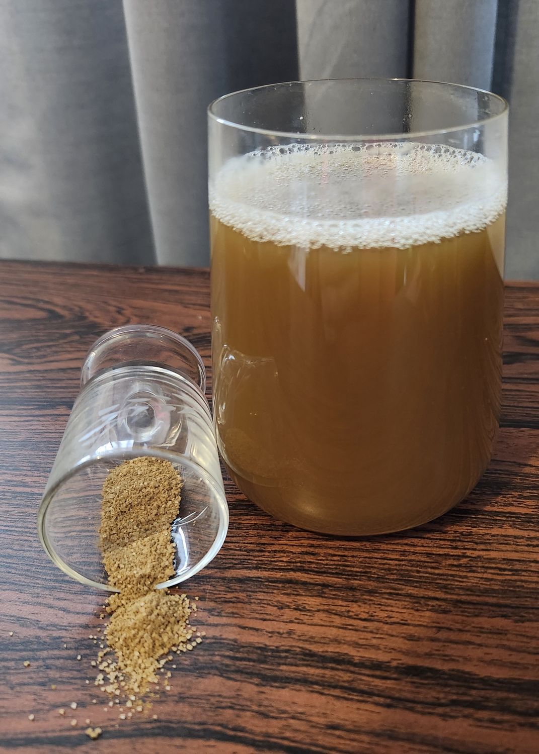 Micro ground Ginger Peach Ice Tea
