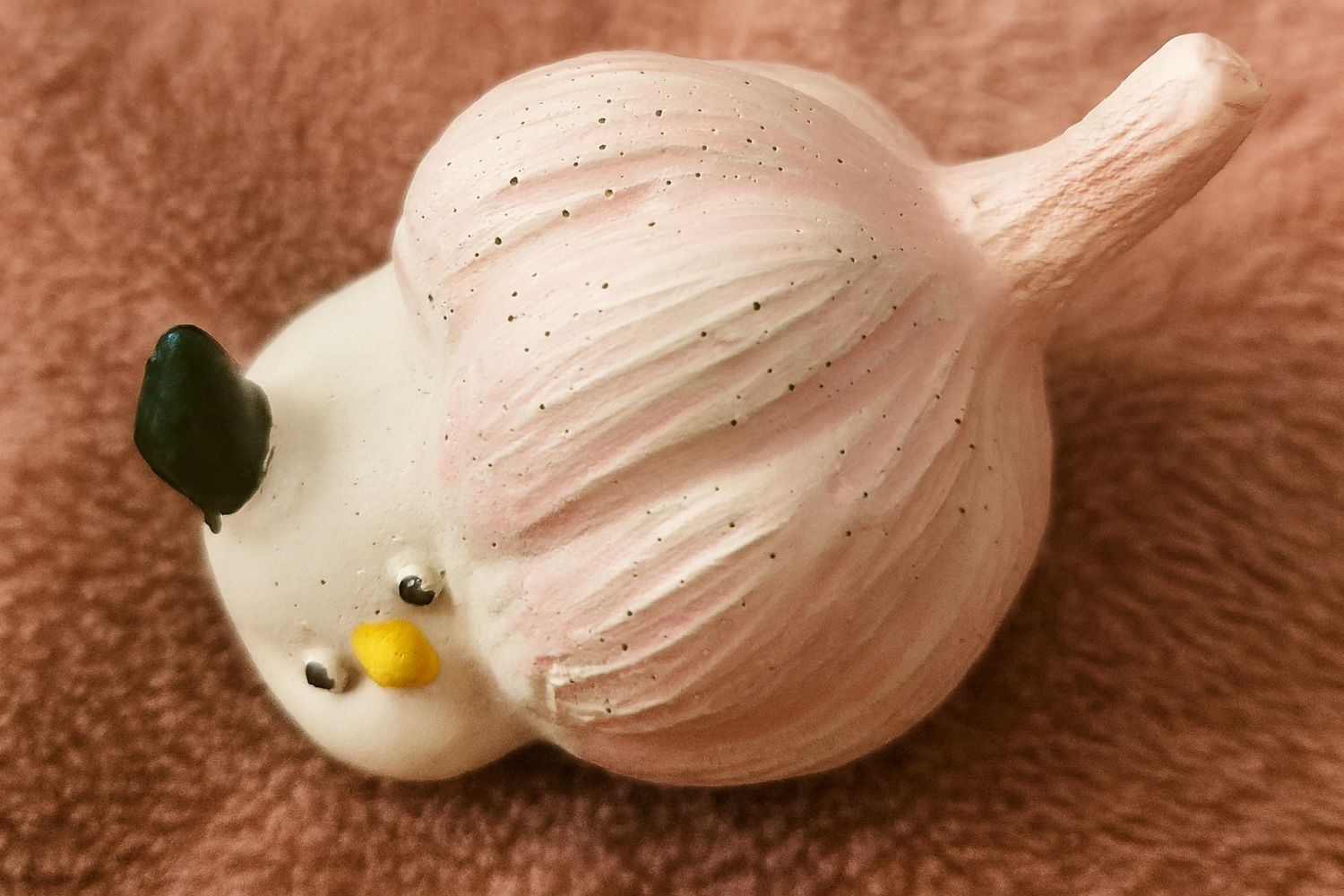 Garlic Bird Tea Pet Garlic Bird Figurine